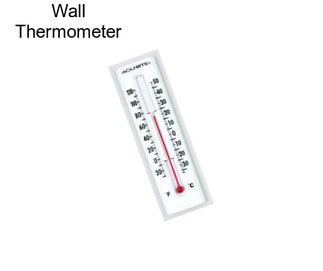 Wall Thermometer