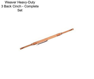 Weaver Heavy-Duty 3\