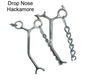 Drop Nose Hackamore
