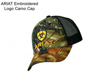 ARIAT Embroidered Logo Camo Cap