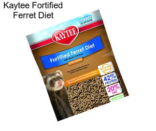 Kaytee Fortified Ferret Diet