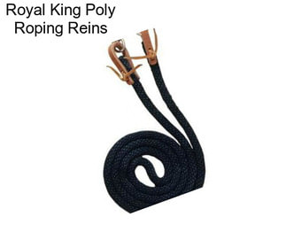 Royal King Poly Roping Reins