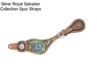 Silver Royal Salvador Collection Spur Straps