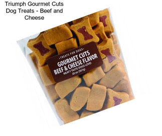 Triumph Gourmet Cuts Dog Treats - Beef and Cheese