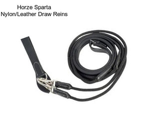 Horze Sparta Nylon/Leather Draw Reins