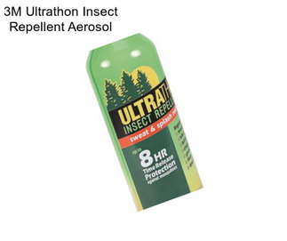 3M Ultrathon Insect Repellent Aerosol