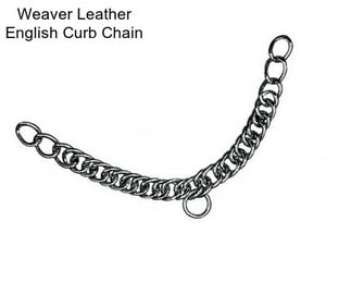 Weaver Leather English Curb Chain