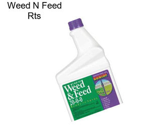 Weed N Feed Rts