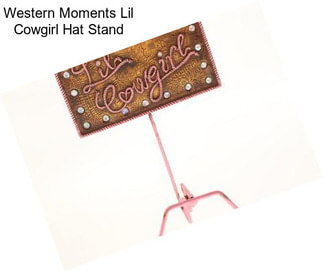 Western Moments Lil Cowgirl Hat Stand