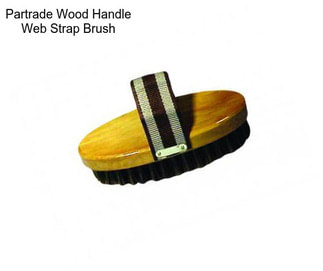 Partrade Wood Handle Web Strap Brush