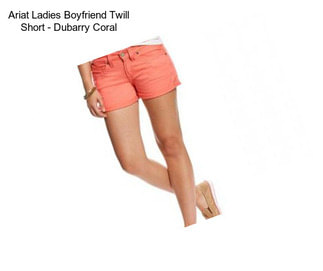 Ariat Ladies Boyfriend Twill Short - Dubarry Coral