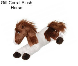 Gift Corral Plush Horse