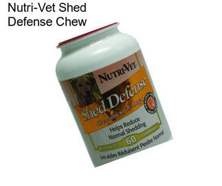 Nutri-Vet Shed Defense Chew