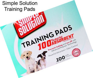 Simple Solution Training Pads