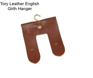 Tory Leather English Girth Hanger