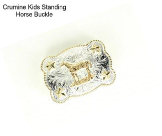 Crumine Kids Standing Horse Buckle