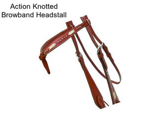 Action Knotted Browband Headstall