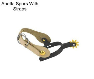 Abetta Spurs With Straps