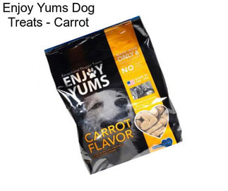 Enjoy Yums Dog Treats - Carrot