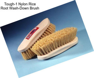 Tough-1 Nylon Rice Root Wash-Down Brush