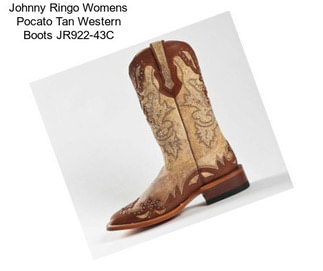 Johnny Ringo Womens Pocato Tan Western Boots JR922-43C