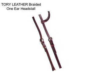 TORY LEATHER Braided One Ear Headstall