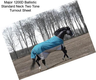 Major 1200D Ballistic Standard Neck Two Tone Turnout Sheet