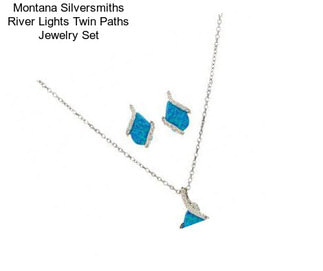 Montana Silversmiths River Lights Twin Paths Jewelry Set