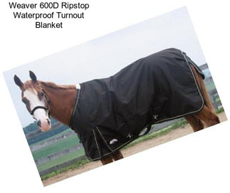 Weaver 600D Ripstop Waterproof Turnout Blanket