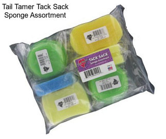 Tail Tamer Tack Sack Sponge Assortment