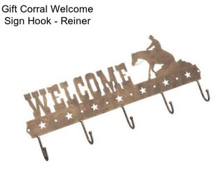 Gift Corral Welcome Sign Hook - Reiner