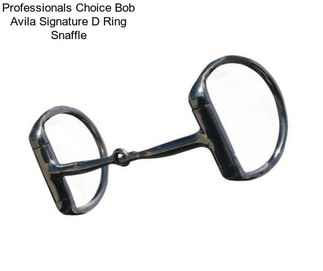Professionals Choice Bob Avila Signature D Ring Snaffle