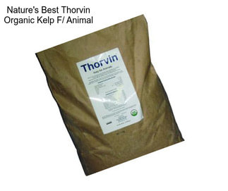 Nature\'s Best Thorvin Organic Kelp F/ Animal