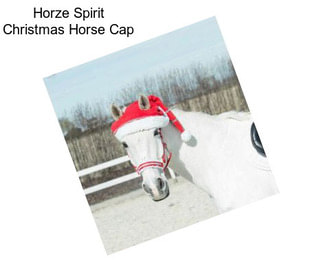 Horze Spirit Christmas Horse Cap