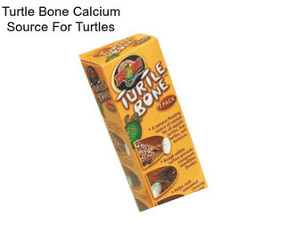 Turtle Bone Calcium Source For Turtles
