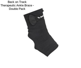 Back on Track Therapeutic Ankle Brace - Double Pack