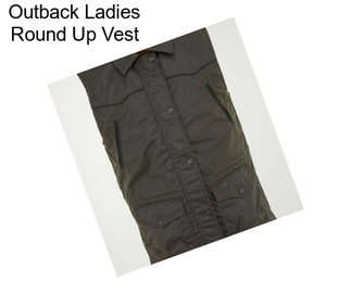 Outback Ladies Round Up Vest