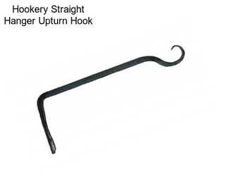 Hookery Straight Hanger Upturn Hook