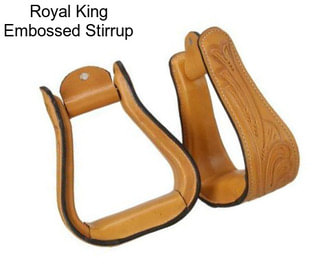 Royal King Embossed Stirrup