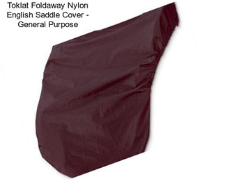 Toklat Foldaway Nylon English Saddle Cover - General Purpose