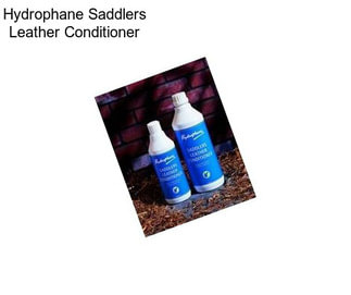 Hydrophane Saddlers Leather Conditioner