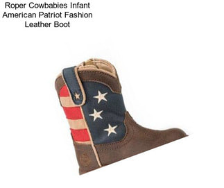 Roper Cowbabies Infant American Patriot Fashion Leather Boot