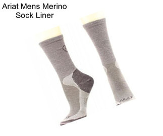 Ariat Mens Merino Sock Liner