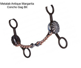 Metalab Antique Margarita Concho Gag Bit