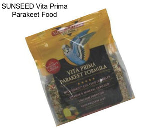 SUNSEED Vita Prima Parakeet Food