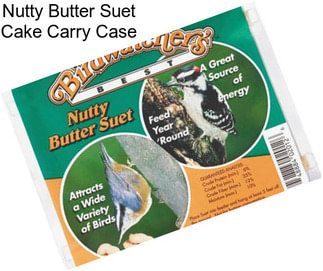 Nutty Butter Suet Cake Carry Case