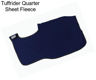 Tuffrider Quarter Sheet Fleece