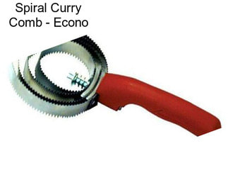 Spiral Curry Comb - Econo