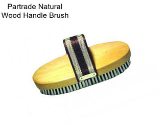 Partrade Natural Wood Handle Brush