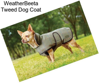 WeatherBeeta Tweed Dog Coat